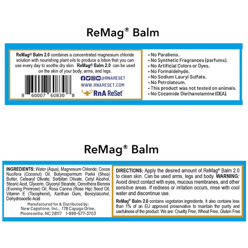 ReMag Balm 2.0 - Balsamo al magnesio