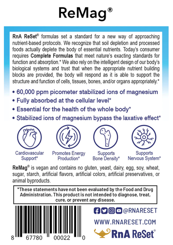 ReMag Liquid Magnesium - Magnesio liquido - 480 ml