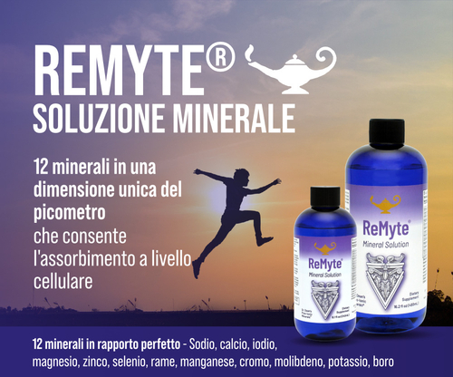 ReMyte - Soluzione minerale | Soluzione multiminerale pico-ionica della Dr. Dean - 240ml