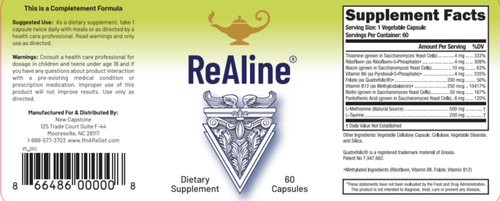 ReAline - Vitamine B Plus - 60 Capsule