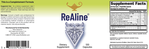 ReAline - Vitamine B Plus - 120 Capsule