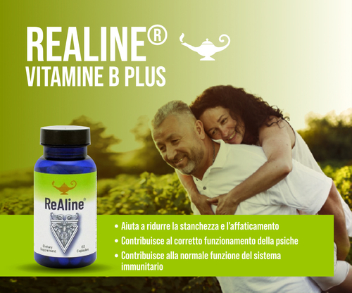 ReAline - Vitamine del gruppo B Plus - 120 Capsule