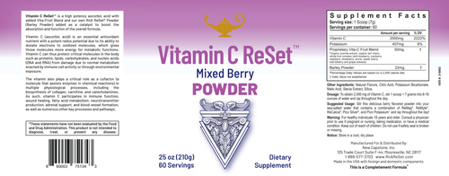 Vitamin C ReSet - Vitamina C - Bevanda in polvere